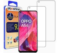 Kalanka-- Verre Trempé X2 Pour Oppo A54 5g, A74 5g, Vitre Protection, Film Anti Casse, Anti Rayures, Sans Bulles