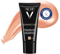 Kalanka-Vichy, Dermablend, Fond De Teint Fluide Correcteur, Longue Tenue 16h, Haute Couvrance, Spf 35, Adapté Aux Peaux Sensibles Normales À Sèches, Teint : Vanilla 20, 30 Ml