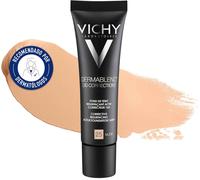 Kalanka-Vichy, Dermablend, Fond De Teint Resurfaçant 3d, Actif Correcteur, Longue Tenue 16h, Haute Couvrance, Spf 25, Adapté Aux Peaux Sensibles, Teinte : Nude 25, 30 Ml