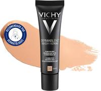 Kalanka-Vichy, Dermablend, Fond De Teint Resurfaçant 3d, Actif Correcteur, Longue Tenue 16h, Haute Couvrance, Spf 25, Adapté Aux Peaux Sensibles, Teinte : Sable 35, 30 Ml