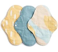 Kalanka-Vimse Blue Sprinkle Lot De 3 Serviettes Hygiéniques Lavables (Regular)