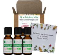 Kalanka-Voshuiles - Kit Anti Stress - 3 Huiles Essentielles Bio - 100% Pure Et Naturelle - Hebbd, Ecocert - Orange Douce, Petit Grain Bigarade, Mandarine Verte - Pour Diffuseur - 3x10ml