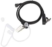 KALANKA-Walkie Talkie écouteur, Portable 1 Pin 2.5MM Tube écouteur PTT MIC pour Modèles 1 Broche Talkies, Écouteur Radio bidirectionnelle avec Son Clair