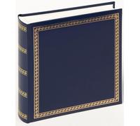 Kalanka-Walther Design Album Photo Bleu 26 X 25 Cm Simili Cuir Avec Gaufrage, L`Épaisseur Chic Mx-103-L