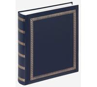 Kalanka-Walther Design Album Photo Bleu 29 X 32 Cm Simili Cuir Avec Gaufrage, L`Épaisseur Chic Mx-101-L