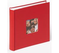 Kalanka-Walther Design Album Photo Rouge 200 Photos 13 X 18 Cm Carnet De Notes Avec Découpe De Couverture, Fun Me-116-R