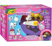 KALANKA-- Washimals, Jeu Grande Roue, pour colorier et Baigner Les Petits d'animaux, Jeu et Cadeau pour Enfants, âge 3 Ans et Plus, 74-7458