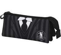 KALANKA-Wednesday Uniform-Trousse Triple FAN 2.0, Noir