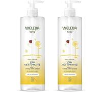 Kalanka-Weleda - Eau Nettoyante Au Calendula Sans Parfum - 400 Ml - Nettoie En Douceur - Pour La Toilette Quotidienne Des Peaux Délicates Des Bébés Et Des Jeunes Enfants - / - 400 Ml (Lot De 2)
