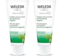 Kalanka-Weleda - Gel Dentifrice Végétal - Formule Naturelle Pour Gencives Sensibles - Goût Menthe - Tube 75 Ml (Lot De 2)