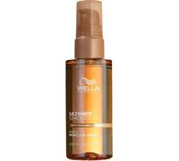 Kalanka-Wella Professionals Ultimate Smooth - Shampoing, Après-Shampoing, Masque & Sérum Huile Miracle - À Base De Squalane Et D'oméga-9 Pour Cheveux Secs, Ternes Et Frisés