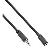 KALANKA-Wentronic 99308E Câble adaptateur jack 4 pôles 2,5 mm vers 4 broches femelle 3,5 mm 2 m