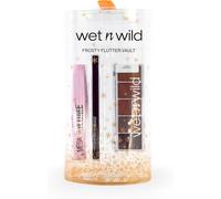 Kalanka-Wet N Wild Frosty Flutter Vault, Coffret Maquillage 12 Pièces Avec Mascara Noir Mega Volume, Eyeliner Noir Et 2 Palettes Fards À Paupières, Formule Longue Tenue Et Facile À Estomper, Coffret