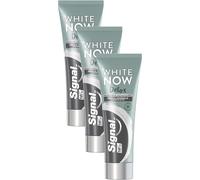 Kalanka-White Now Dentifrice Blancheur Detox Argile & Charbon Actif, 75ml (Lot De 3)