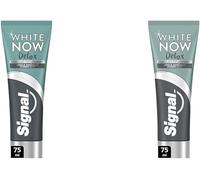 Kalanka-White Now Pâte Dentifrice Blancheur Detox Argile & Charbon Actif, 75ml (Lot De 2)