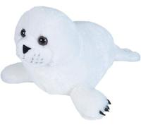 KALANKA-Wild Republic Cuddlekins Bébé Phoque du Groenland, Animal en Peluche, 30 cm, Cadeau pour Bébés, Peluche Écologique, Rembourrage Fabriqué à Partir de Bouteilles d¿Eau Recyclées