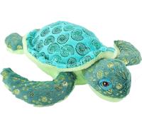 KALANKA-Wild Republic Foilkins Tortue De Mer, Animal en Peluche, Peluche 30 cm, Cadeau pour Enfants, Jouet en Peluche, Peluche Enfant avec Rembourrage en Bouteilles d¿Eau Recyclées