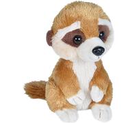 KALANKA-Wild Republic Hug`EMS Suricate, Animal en Peluche, 17 cm, Grand Cadeau, Jouet Éducatif, Peluche Écologique, Rembourrage Fabriqué à Partir de Bouteilles d`Eau Recyclées