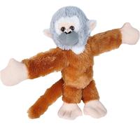 Kalanka-Wild Republic Hugger Écureuil Singe, Cadeau Pour Bébés, Animal En Peluche, Jouet Écologique, Rembourrage Fabriqué À Partir De Bouteilles D`Eau Recyclées, 20 Cm