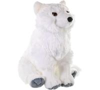 KALANKA-Wild Republic- Wild República CK Peluche Renard Arctique, 12228, Blanc, 30 cm
