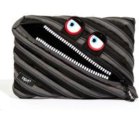 Kalanka-Wildlings Trousse À Crayons Pour Enfants Trousse Scolaire Grande Capacité Grand Étui Pour L'école Et Le Bureau (Noir)