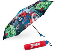 Kalanka-Windproof Kids Folding Umbrella With Bag, Backpack Or Travel Compact Mini Umbrella For Boys - Original Gifts