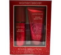 Kalanka-Women'secret Rouge Seduction Coffret Cadeau Pour Femme Brume Corporelle 85 Ml + Lotion Pour Le Corps 90 Ml