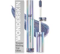 Kalanka-Wonder Blading Top Gloss - Brillant À Lèvres À Paillettes Bleues, Maquillage Pour Les Lèvres Au Fini Hydratant Et Brillant (Paillettes Bleues)