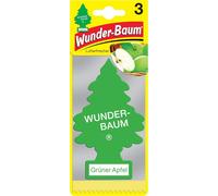 Kalanka-Wunderbaum 171207 Arbre Magique Lot De 3 Désodorisants Sapin Voiture, Cartes Parfumées Pomme