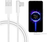 Kalanka-Xiaomi Usb C Cable Fast Charge For Redmi Note 10 Pro, Usb Type-C Cable 6a 120w 1.8m 90 Degree Turbo Charge For Xiaomi 14/13t/12x/12t/11t Pro/11 Lite/10t/Redmi Note 13/12/11/ Mi 11
