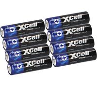 KALANKA-Xtreme Lot de 8 piles au lithium AA Mignon FR6 L91 XCell haute capacité Extrêmement légères Environ 700 % de puissance en plus