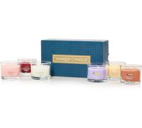 Kalanka-Yankee Candle Coffret Cadeau De Bougies Parfumées 6 Mini Bougies Votives Parfumées Mélange De Cire De Soja Cadeaux Parfaits Pour Les Femmes