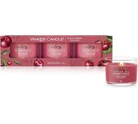 Kalanka-Yankee Candle Coffret Cadeau De Bougies Parfumées Bougies Votives Remplies « Cerise Griotte » Mélange De Cires De Soja Lot De 3