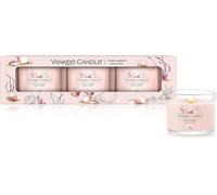 Kalanka-Yankee Candle Coffret Cadeau De Bougies Parfumées Bougies Votives Remplies « Nuit D'été » Mélange De Cires De Soja Lot De 3