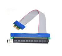 KALANKA-YC CY PCI-E Express 1 x vers 16 x Extension Flex câble d'extension convertisseur Adaptateur de Carte Riser 20 cm