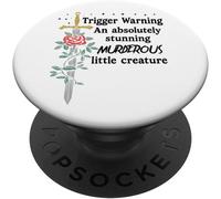 Kalanka-Youre An Absolutely Stunning Murderous Little Creature Smutt Popsockets Popgrip Adhésif