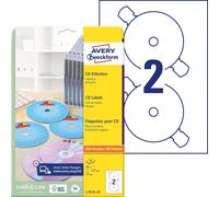 Kalanka-Zweckform L7676-25 Paquet De 25 Feuilles D'étiquettes À Cd Supersize Opaques Ø 117 Mm (Import Allemagne)