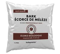 Kalapanta - Bark de mélèze, substrat, écorce pour rempoter Toutes Les orchidées, 2 Lt (Moyenne Taille | 15-25 mm)
