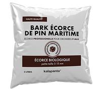 Kalapanta - Bark Orchidées, substrat, écorce de pin Maritime idéal pour rempoter Toutes Les orchidées (Petite Taille | 5-15 mm), autorisé en Agriculture Biologique