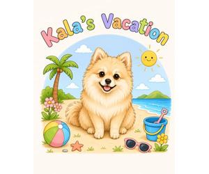 Kala's Vacation: A Fun Coloring Book for Kids: 20 Summer Coloring Pages for Children Ages 3-6