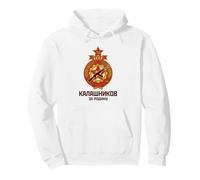 Kalashnikov AK-47 URSS CCCP Vintage Amant d'armes à feu de Guerre Froide Sweat à Capuche