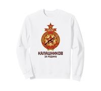 Kalashnikov AK-47 URSS CCCP Vintage Amant d'armes à feu de Guerre Froide Sweatshirt