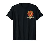 Kalashnikov AK-47 URSS CCCP Vintage Amant d'armes à feu de Guerre Froide T-Shirt