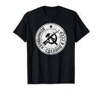 Kalashnikov AK-47 URSS CCCP Vintage Amant d'armes à feu de Guerre Froide T-Shirt