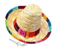 Kalastussaari Chien Sombrero Chien, Capuchon de Cosplay Chihuahua réglable, Chapeaux de Chien drôle coloré pour Le Costume de fête Mexicaine, décoration de vêtements