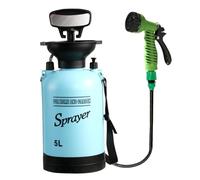Kalastussaari Douche de Camping Portable, pulvérisateur de Jardin 5L avec Tuyau, Douche extérieure en Mode 7 en Mode pour la randonnée à la Plage