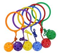 Kalastussaari Jouet à la Cheville à Billes Sauter des Enfants, 6 pcs Saut Ankle, Coordination de Fitness Sportive Balle, Cavalier Amusant et équipement d'exercice pour Les Filles garçons