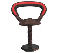 Kalastussaari Poignée de Kettlebell pour plaques de Poids, convertisseur d'haltères pour l'entraînement en résistance Kettlebells, poignées de Pointe de Poids réglable
