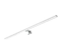 kalb | 100cm LED lampe salle de bain lampe miroir 230V, gris argenté, blanc chaud