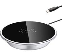 kalb | 15W Chargeur sans fil encastrable USB-C Ø 60mm Station de charge rapide pour smartphones Meubles Chargeur rapide Wireless Charger Chargeur sans fil